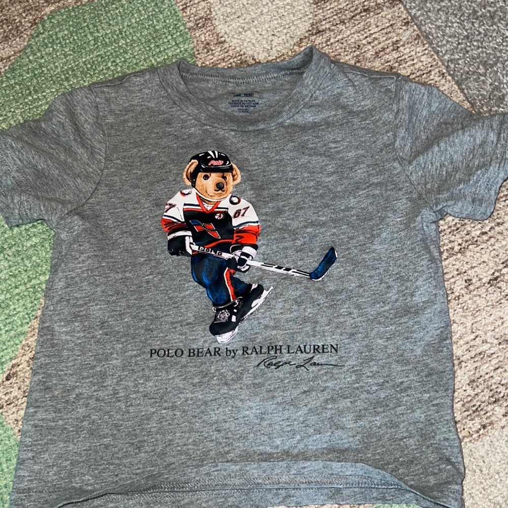 Short sleeve Ralph Lauren bear shirt